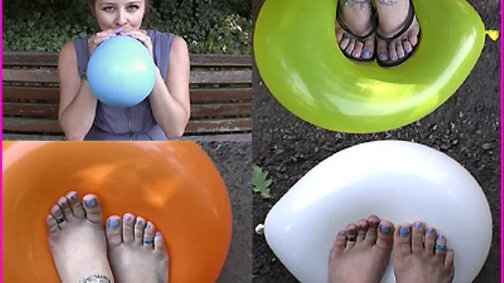 Dasha's Point-of-View Balloon Foot Pop