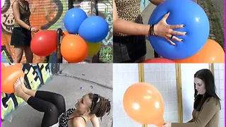 Popping Balloons with Fingers, Cigarettes, Bare Feet and a Pump