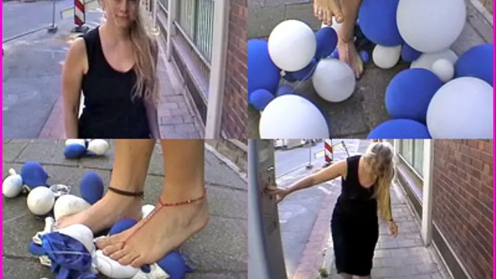 Kaya's Barefoot Balloon Burst