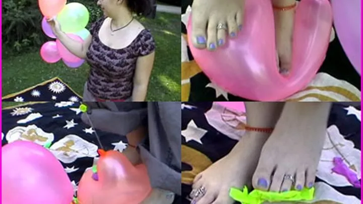 Rike's Barefoot Balloon Burst