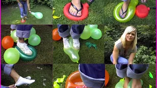 Denise Pops Balloons