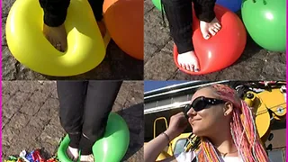 Nikki Footpops Balloons (+ Bonus Clip)