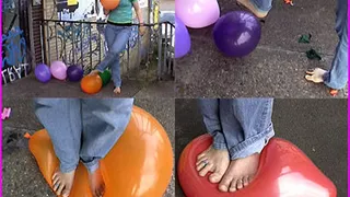 Juliane's Barefoot Balloon Pop