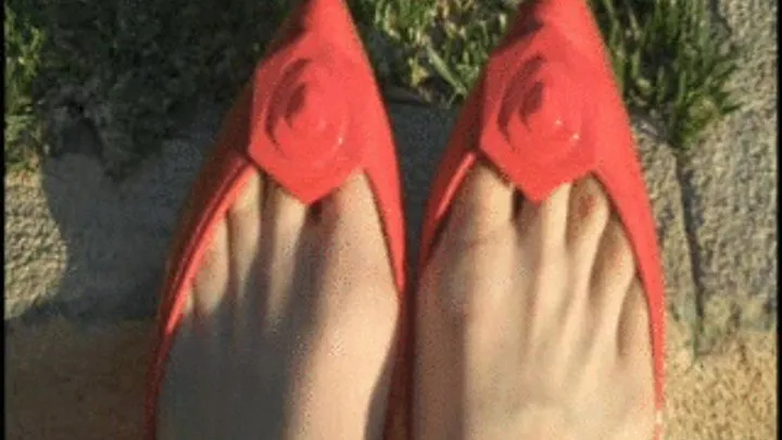 Sexy Toe Cleavage