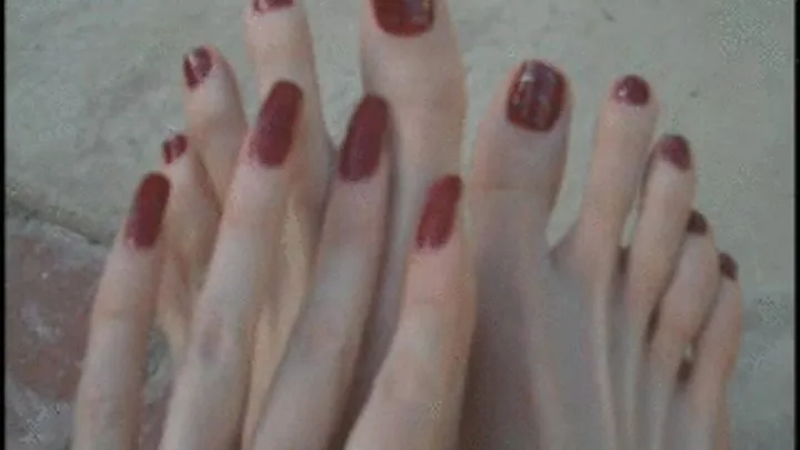 My hands and feet