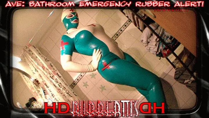 BATHROOM EMERGENCY RUBBER ALERT!