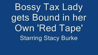 Tax Lady Bound in her Own Red Tape