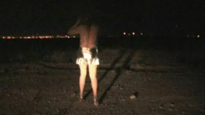 Desert, Night, Nude in Heels pt1