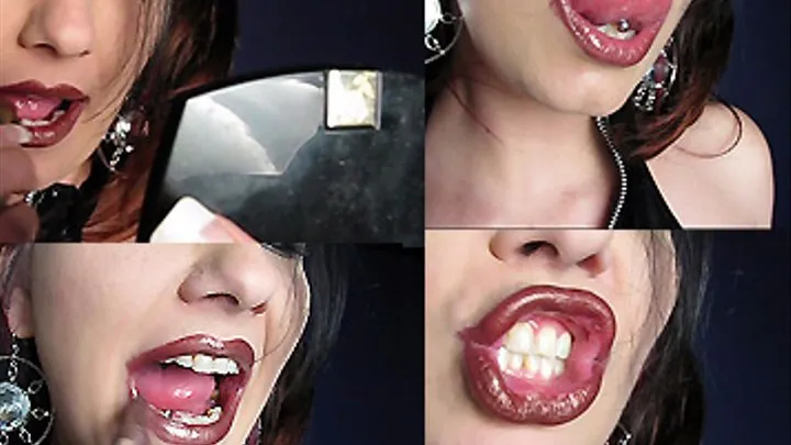 Cool Down! Full lipstick & mouth fetish clip!