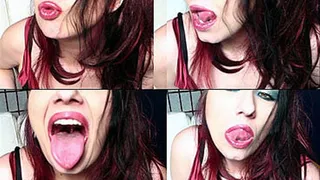 LipstickTongue Fetish