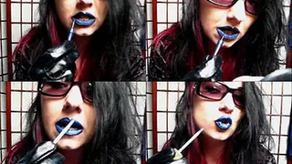 Creating the Perfect Blue Lipstick!
