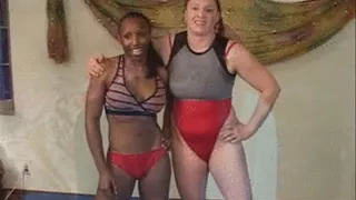 Wrestling Festival Match #4: Competitive Wrestling! Helen Von Mott vs Raquel full video NO INTERVIEWS