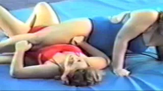 Diane Savage v Dawn--Competitive Wrestling