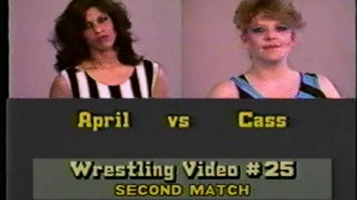 April v Cass--Competitive Wrestling