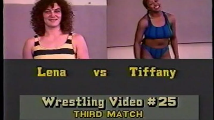 Lena v Tiffany--Competitive Wrestling