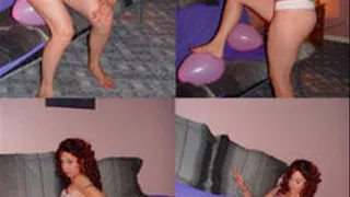 Feet balloons n ass O my!!!