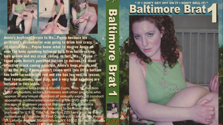 Baltimore Brat AVN award WINNER 2007!