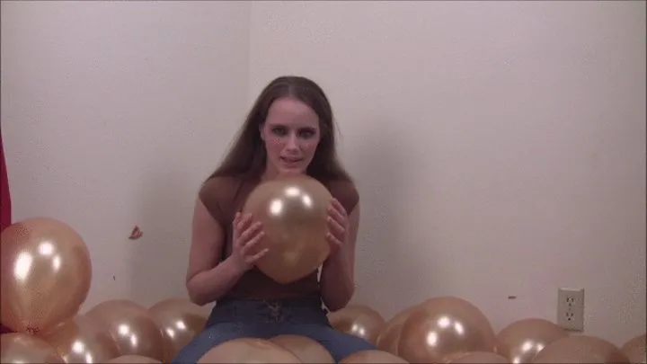 Nikki Rayne balloon pin popping