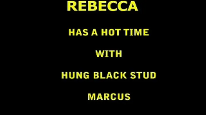 I028 Hot Wife Slut Rebecca's Has Fun With BBC Marcus Part I