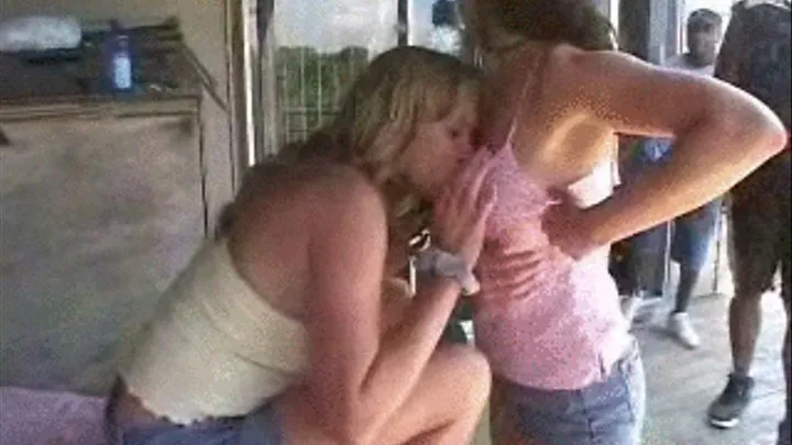 I086 Two MILFs Enjoying Each Other And Two Big Black Cock Parts I & II