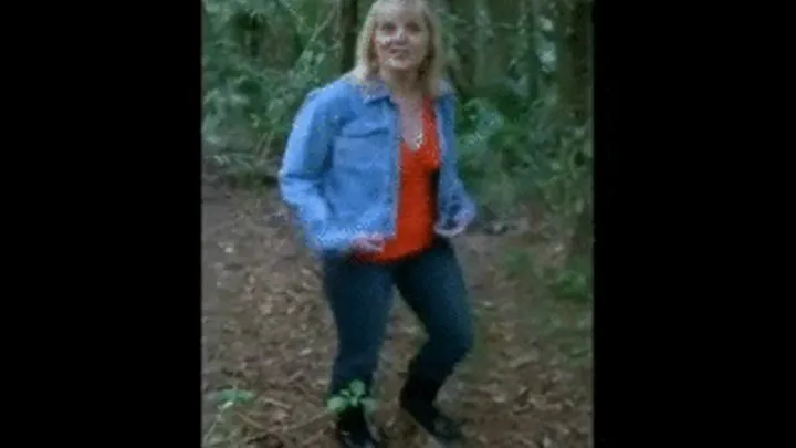 a472 Rebecca Playing In The Woods And Enjoys Taking A Pee