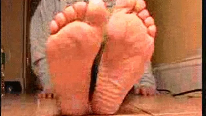 sit soles barefeet