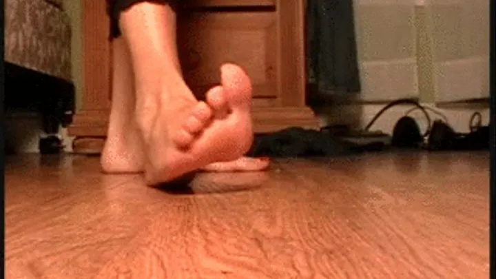 BARE FEETS SOLES IN BEDROOM 4