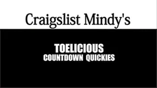 Toelicious Quickies:Mindy's BIG Countup