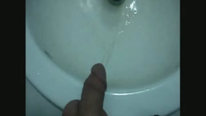 Pissing 3 times in sink for you fags