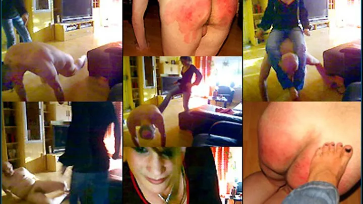 Mi$$ Sandra ..::.. Stunning Alpha Bitch is giving Her personal idiot a brutal thrashing