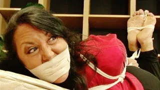 In her own words- Gina files a police report after being bound and gagged by an intruder
