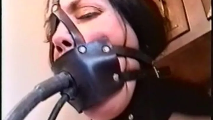 Super muffling jaw breaking pump gagged!!