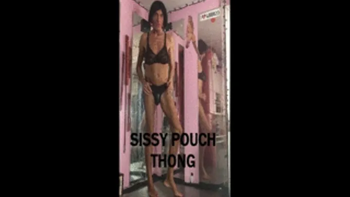 Sissy Pouch Thong