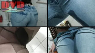 Pee in Jeans and Pantyhose