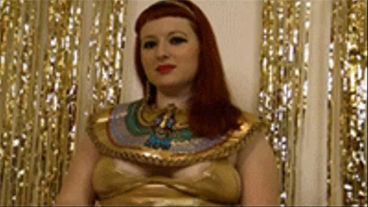 Roleplay Cleopatra in stockings 320