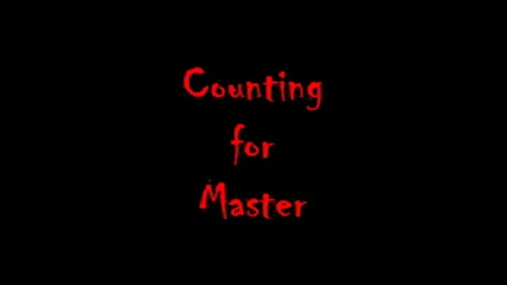 COUNTING FOR MASTER