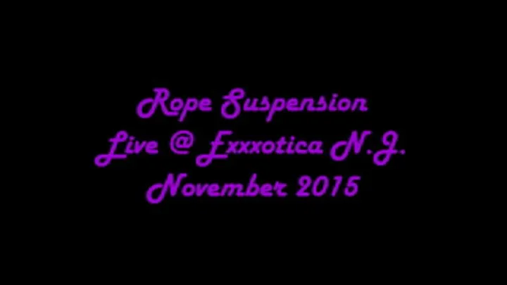 ROPE Suspension Live @ Exxxotica NJ November 2015