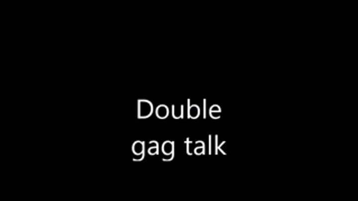 DOUBLE GagTalk w Ludella Hahn