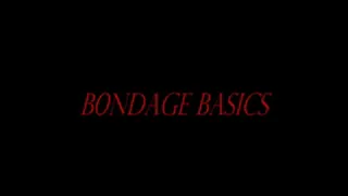 BONDAGE BASICS