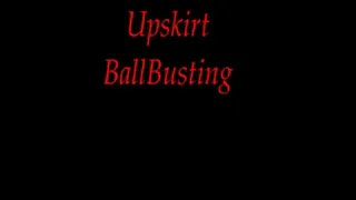 UPSKIRT BALLBUSTING