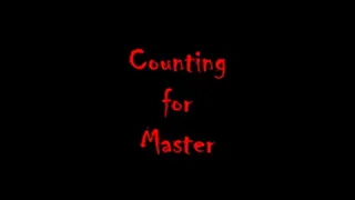 COUNTING FOR MASTER