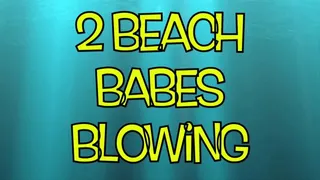 2 BEACH BABES BLOWING