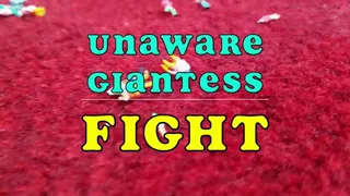 UNAWARE GIANTESS FIGHT