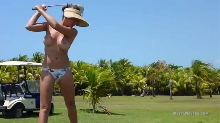 TOPLESS GOLFING