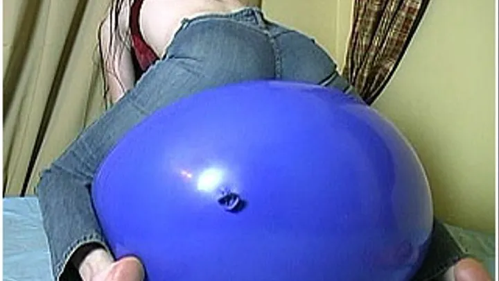 Eira's Balloon Bouncing In Tight Jeans