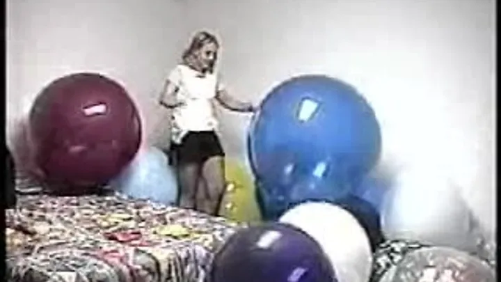 Hailey's Balloon Room Bouncing Scene