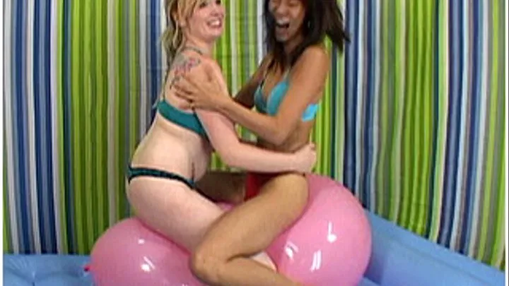 Xev & Kitty's Double Balloon Bounce