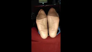 Ms Neecy's Reinforced Toe Nylons Soles - In YOUR Face