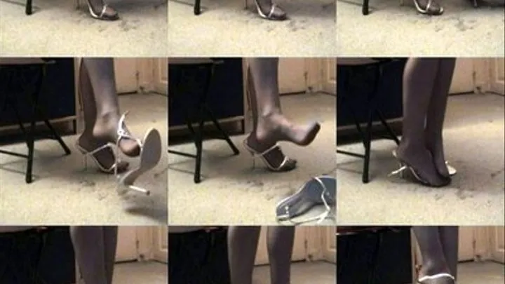 NEW! Shoeplay in Grey Stockings