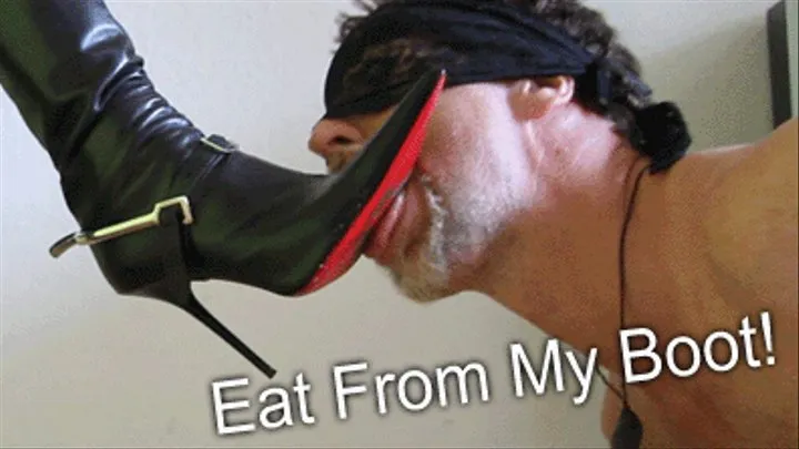 a-0658 Eat From My High Heel Boots